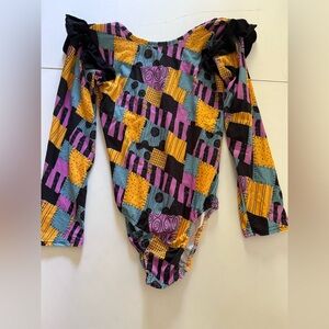 Boutique New Nightmare Before Christmas Sally Leotard Dance Ballet Gymnastics